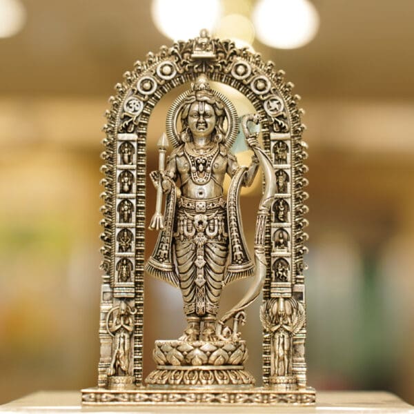 925 Silver Antique Ram Lala Replica MRTSS/319