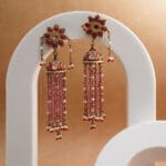 18Kt GOLD POLKI / KUNDAN EARRINGS PKE18/36 18Kt GOLD POLKI / KUNDAN EARRINGS PKE18/36