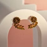 18kt Gold Stud Mininal Earrings TP18/156 18kt Gold Stud Mininal Earrings TP18/156