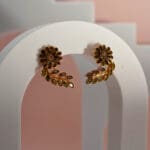 18kt Gold Stud Mininal Earrings TP18/156 18kt Gold Stud Mininal Earrings TP18/156