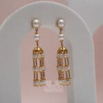 22Kt Gold Pearl Jhumka Earrings for Women ER22/12 | Bridal and Festive Wear 22Kt Gold Pearl Jhumka Earrings for Women ER22/12 | Bridal and Festive Wear