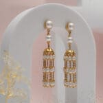 22Kt Gold Pearl Jhumka Earrings for Women ER22/12 | Bridal and Festive Wear 22Kt Gold Pearl Jhumka Earrings for Women ER22/12 | Bridal and Festive Wear