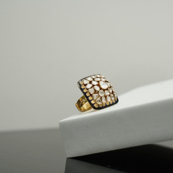 POLKI KUNDAN RING 18