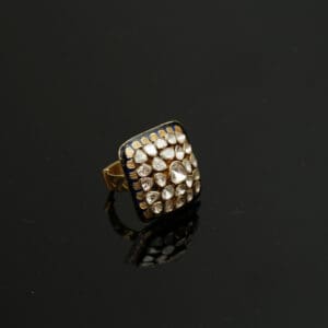 POLKI KUNDAN RING 18