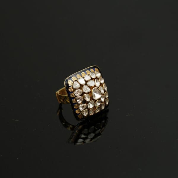POLKI KUNDAN RING 18