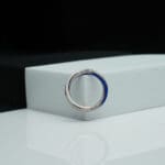14Kt Gold Diamond Blue Ring DRL14/1302