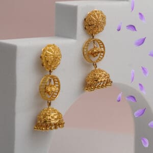 22Kt Yellow Gold Jhumki JH22/79
