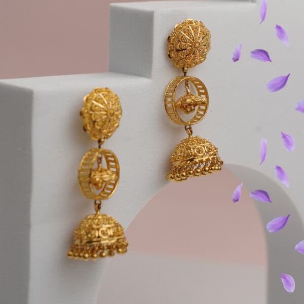 22Kt Yellow Gold Jhumki JH22/79