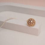 22Kt Gold Pearl Borla / Maang Teeka TK22/31