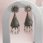 925 Silver Oxidised Earrings ERSS/127