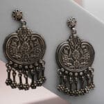925 Silver Oxidised Earrings JLSS/1