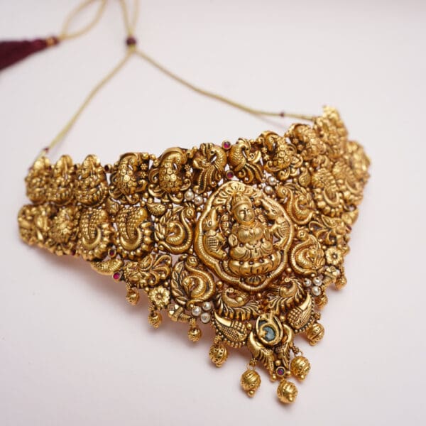22kt Gold Antique Choker CKR22/37