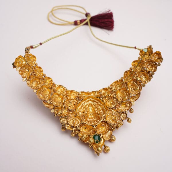 22kt Gold Antique Choker CKR22/37