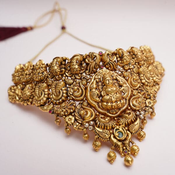 22kt Gold Antique Choker CKR22/37