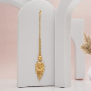 18Kt Yellow Gold Traditional Mang Tika TK18/74