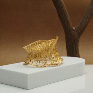 22Kt Yellow Gold Handcuff Bracelet BL22/427