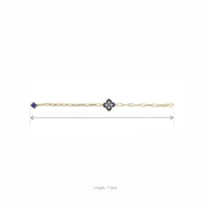 18K Yellow Gold Chain Bracelet FARAH KHAN ATELIER FKA/132
