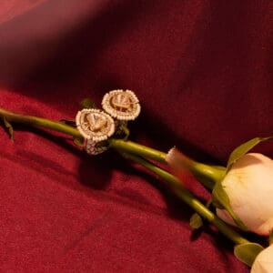 POLKI KUNDAN 18KT Gold Ring PKR18/16