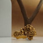 22kt Yellow Gold Temple Handcuff Bracelet BL22/463