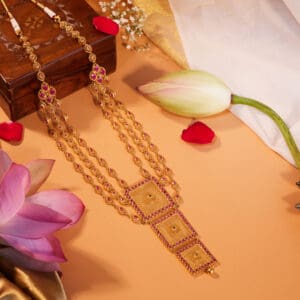 22 Kt Gold Long Necklace NK22/37 22 Kt Gold Long Necklace NK22/37