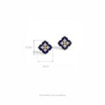 Ripples of Reflection Dailywear Earrings 18K Yellow Gold FARAH KHAN ATELIER FKA/137