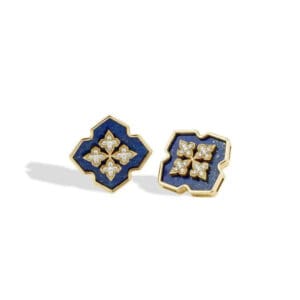 Ripples of Reflection Dailywear Earrings 18K Yellow Gold FARAH KHAN ATELIER FKA/137