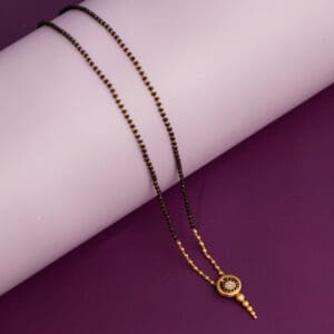 22Kt Yellow Gold Mangalsutra MS22/160