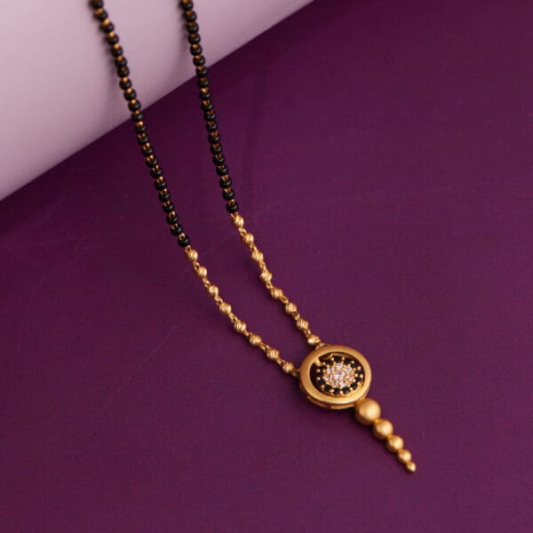 22Kt Yellow Gold Mangalsutra MS22/160