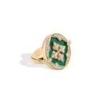 Deep Blue Ring 18K Yellow Gold FARAH KHAN ATELIER FKA/134
