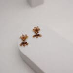 18kt Gold Flower Lightweight Dailywear Earring ER18/671 18kt Gold Flower Lightweight Dailywear Earring ER18/671