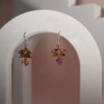 18kt Gold Beautiful Leaf Earrings ER18/220