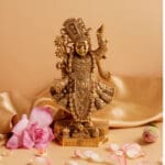 Gold Plated 925 Silver Shree Nath Ji Statue SI925/1