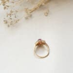 18Kt Gold Diamond Ring DRL/1070
