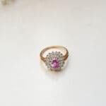 18Kt Gold Diamond Ring DRL/1070