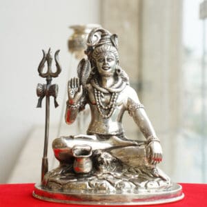925 Silver Shiv Ji Statue MRTSS/1