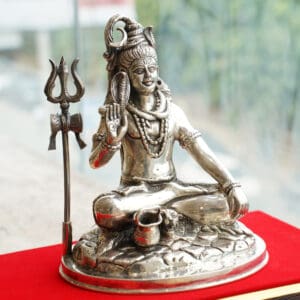 925 Silver Shiv Ji Statue MRTSS/1