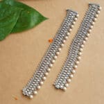 925 Antique Silver Heavy Anklet for Wedding PYSS/17
