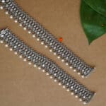 925 Antique Silver Heavy Anklet for Wedding PYSS/17