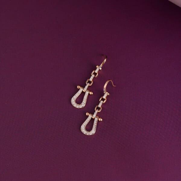 14Kt Gold Diamond Earrings DER14/494