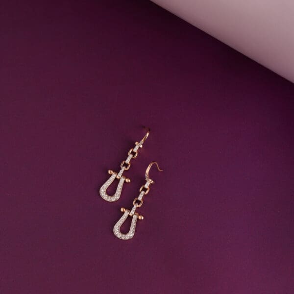 14Kt Gold Diamond Earrings DER14/494