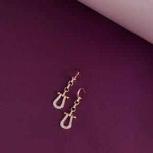 14Kt Gold Diamond Earrings DER14/494