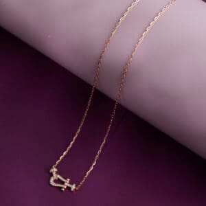 14Kt Gold Diamond Necklace DCN14/38