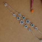 925 Silver Flower Anklet PYSS/837