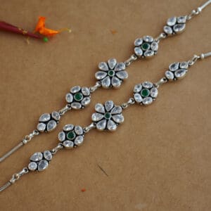 925 Silver Flower Anklet PYSS/837