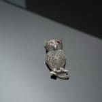 925 Sterling Silver Owl Brooch Elegant & Stylish MISS/293