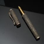 925 Sterling Silver Motif Carving Fountain Pen with Refill MISS/335