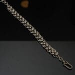 925 Antique Silver chain Bracelet with Pearl BLSS/22