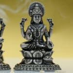 925 Silver Ganesha Laxmi Statue MRTSS/225