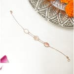 18Kt Gold Minimal Chain Bracelet CBL18/17