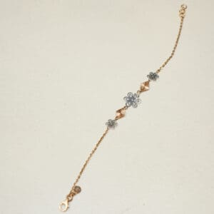 18kt Gold Minimalist Chain Bracelet CBL18/10